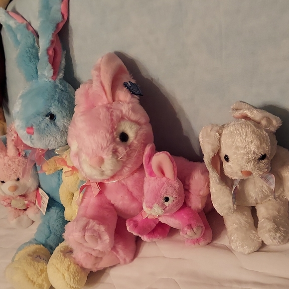 Plush Easter🐇Bunny a baby 2 pairs 2 more - Picture 11 of 11